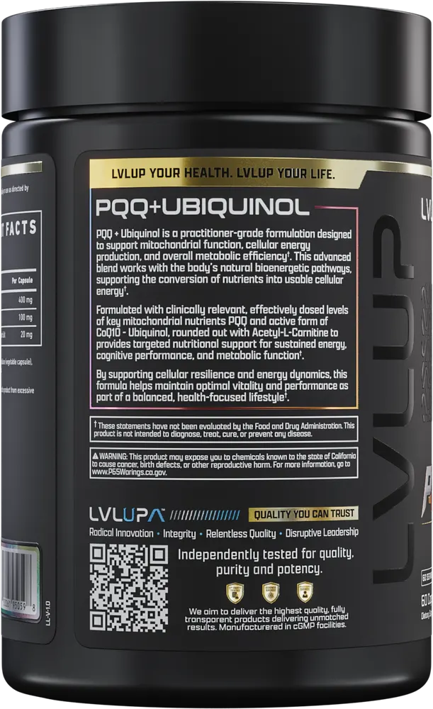 PQQ + Ubiquinol